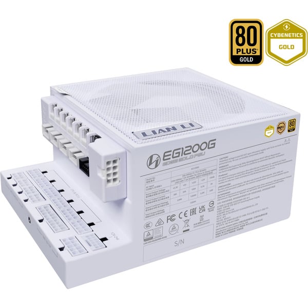 Lian Li Edge 1200W 80PLUS Gold with Hub (Blanc)