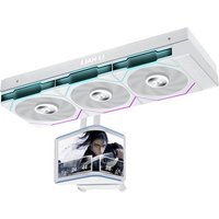 Lian Li HydroShift II OLED Curved 360 UNI FAN TL FLEX PC-Wasserkühlung Weiß