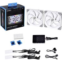 Lian Li UF-SL140-2W PC-Gehäuse-Lüfter Weiß (B x H x T) 140 x 140 x 25 mm inkl. LED-Beleuchtung