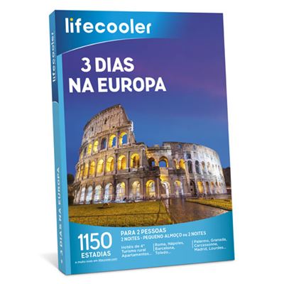 Lifecooler 2020 - 3 Dias na Europa