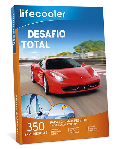 Lifecooler - Desafio Total | 1 Experiência Extrema para 1,2 ou Mais Pe