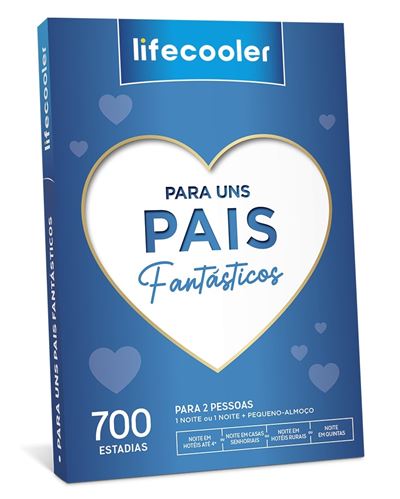 Lifecooler - Para Uns Pais Fantásticos | 1 Noite ou 1 Noite + Pequeno-