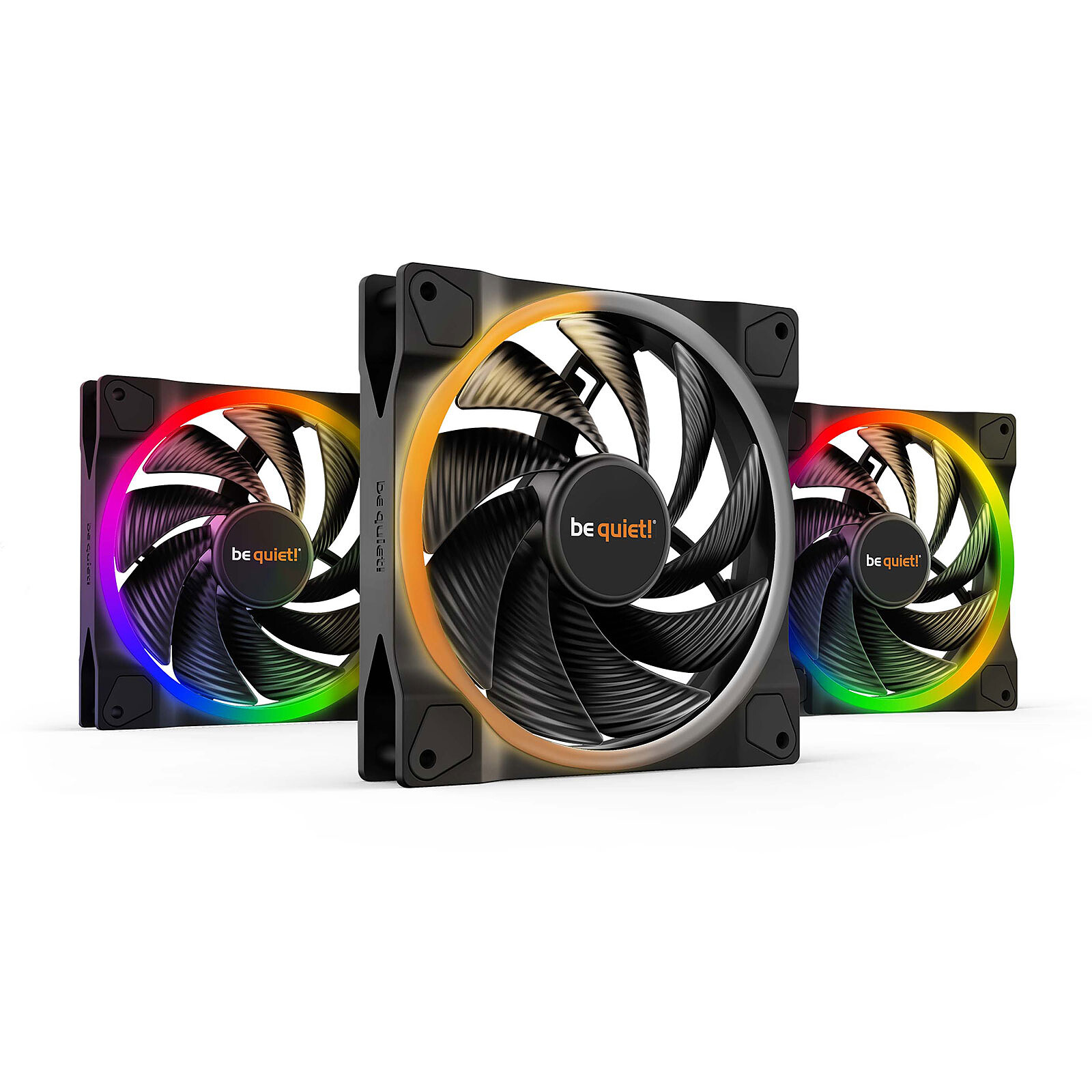 Light Wings PWM high-speed RGB case fans