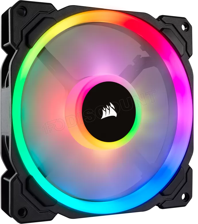 LL Series, LL140 RGB, 140mm Dual Light Loop RGB LED PWM Fan, Single Pack