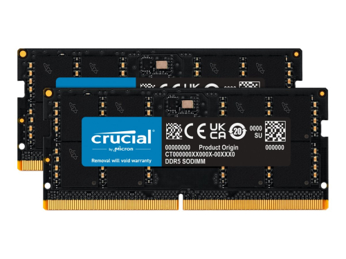 MÓDULO DE MEMÓRIA Crucial 64GB Kit 2x32GB DDR5-5600 SODIMM 9031492