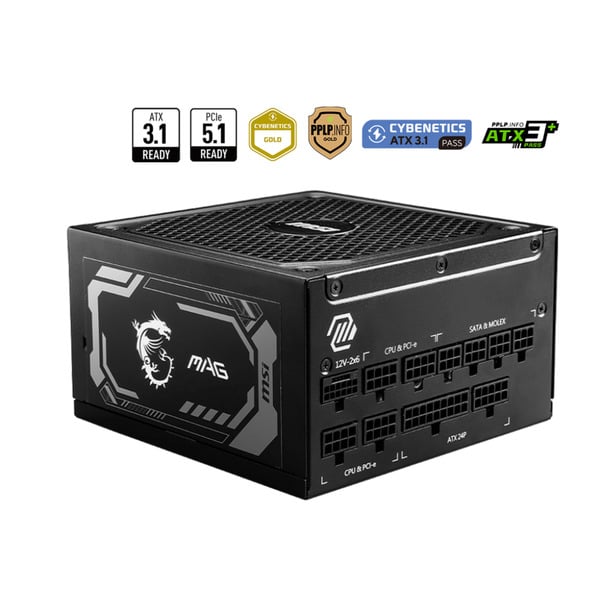 MAG A1250GL PCIE5 modulaire 1250 watt voeding