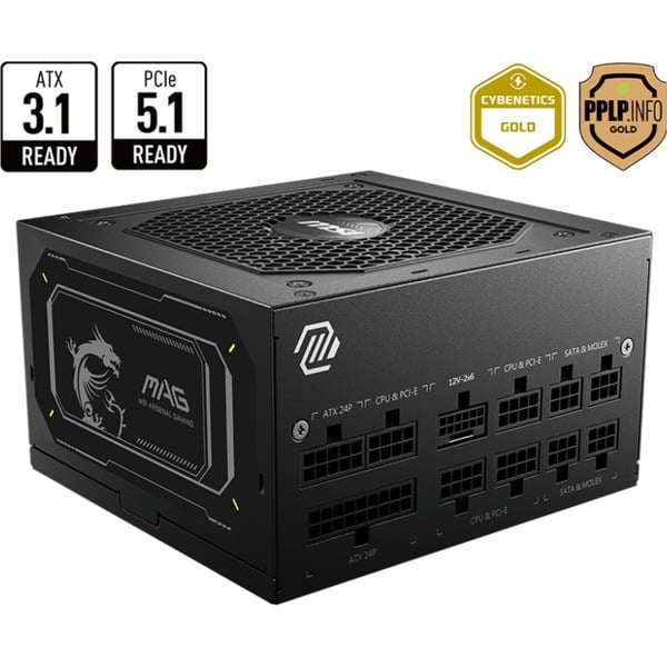 MAG A850GL PCIE5 II modulaire 850 watt voeding