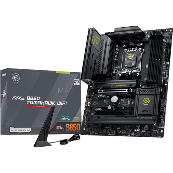 MAG B850 TOMAHAWK WIFI socket AM5 moederbord