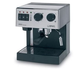 MÁQUINA DE CAFÉ EXPRESSO BRIEL ES71 CROMADO( 1020 W - 20 BARES -