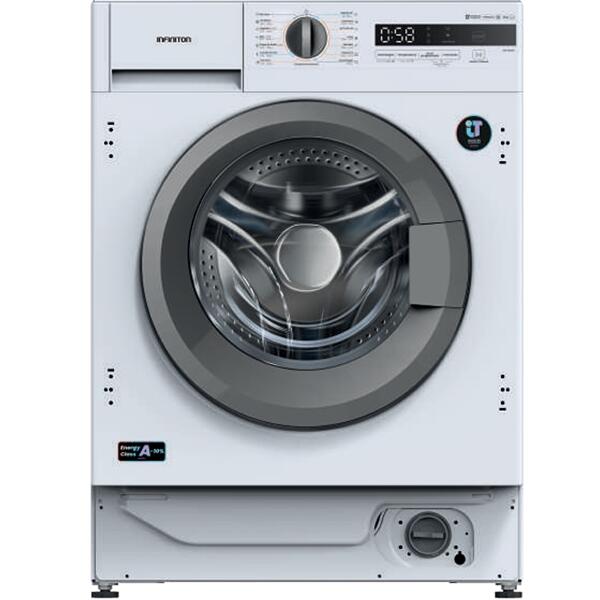 MÁQUINA DE LAVAR ROUPA INFINITON WM-NL14DAN 10KG DARK INOX