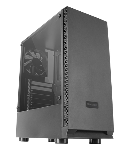 MARS GAMING CAIXA ATX MCN2 ELEGANT ZEN DESIGN 120MM WINDOW BLACK