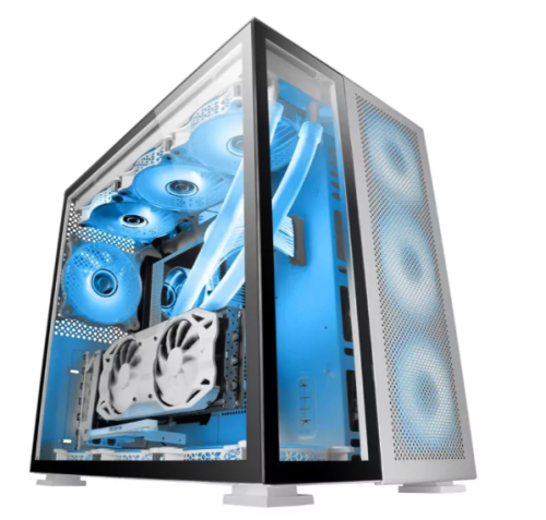 MARS GAMING CAIXA MATX MC-NOVAM PREMIUM CUSTOM ALUMINIUM BLACK