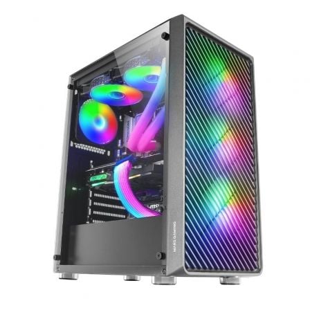 Mars Gaming MCF caixa para computador Midi Tower Preto