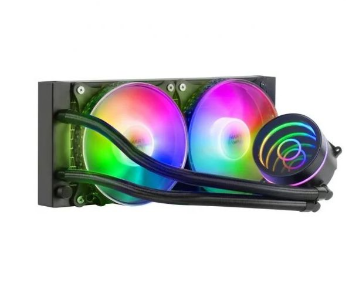 MARS GAMING ML-ONE240 WATERCOOLING AIO, 2X 12CM FRGB FAN, INFINITY MIRROR, BLACK