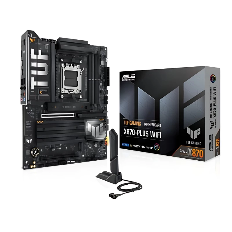 MB ASUS AMD TUF GAMING X870-PLUS WIFI SK AM5 4xDDR5 HDMI ATX