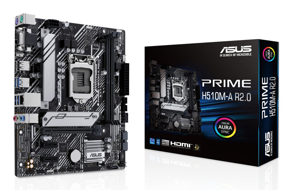 MB ASUS PRIME H510M-A R2.0  SK LGA1200 2DDR4 VGA/HDMI/DP mATX