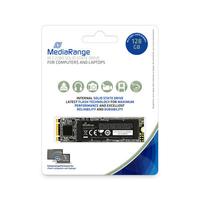 MediaRange M.2 SSD SATA 3 128GB TLC NAND  schwarz