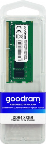 Memória RAM Goodram 32GB 3200MHZ CL22 SODIMM