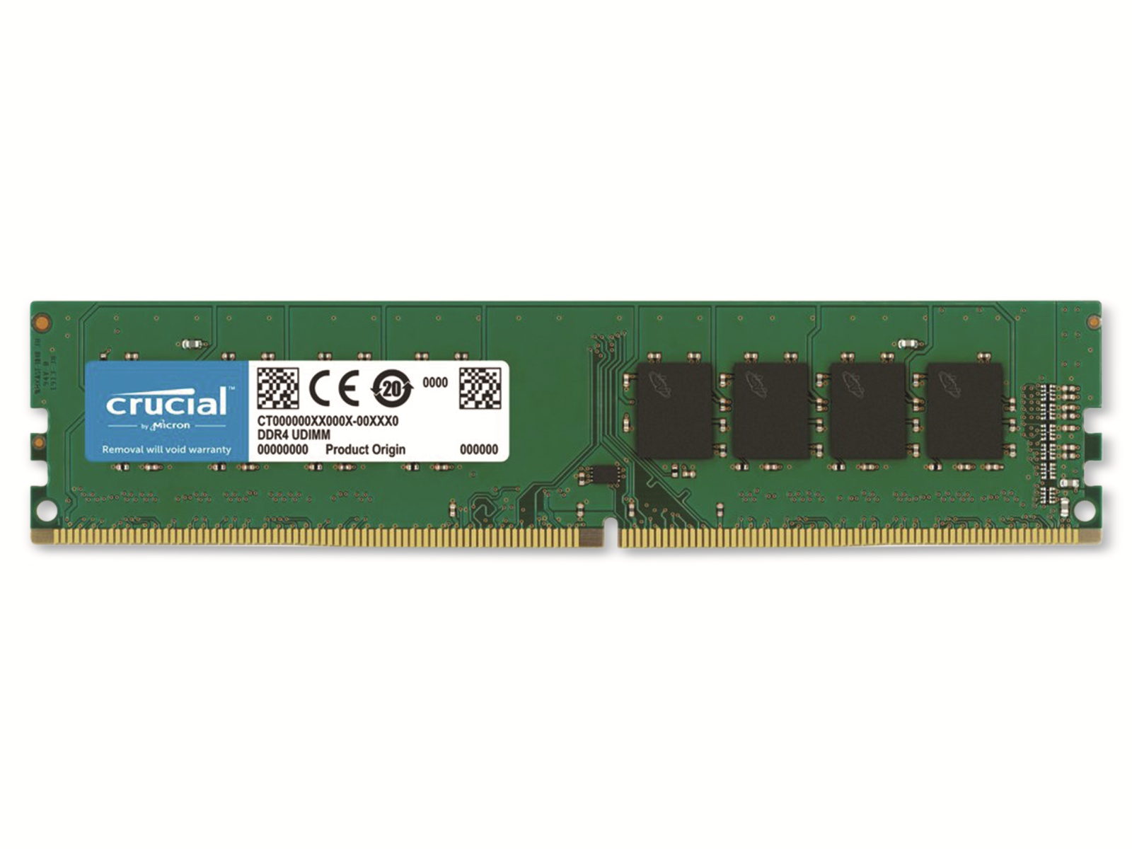 Memória RAM Value 16GB DDR4-3200MHz CL22 Single-Ranked - CRUCIAL