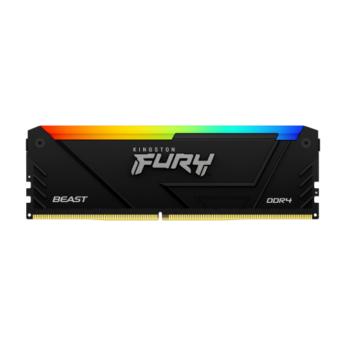 MEMÓRIA RAMM KISNGSTON 32GB 3600 DDR4 DIMM FURY Beast RGB KF436C18BB2A/32