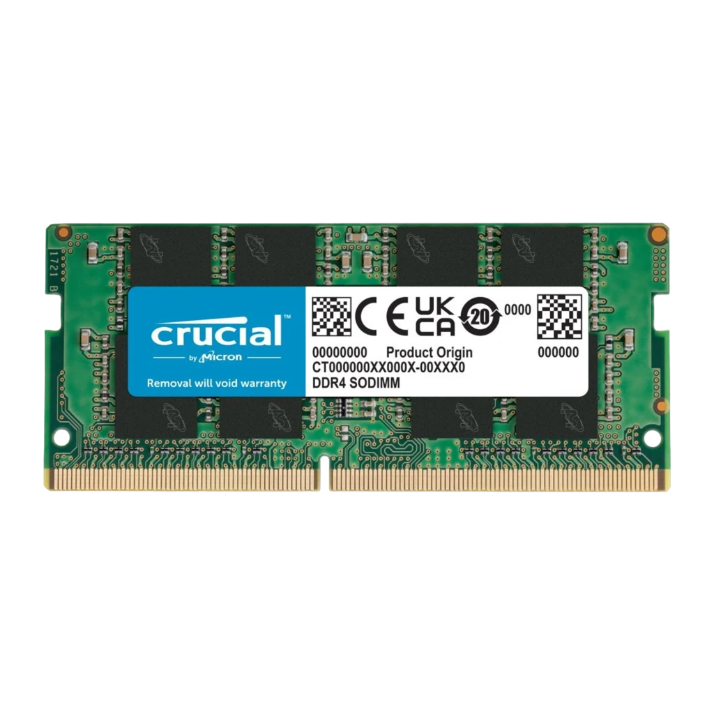 Mem&oacute;ria RAM Crucial Basics DDR4 3200MHz 8GB SO-DIMM 1x8GB