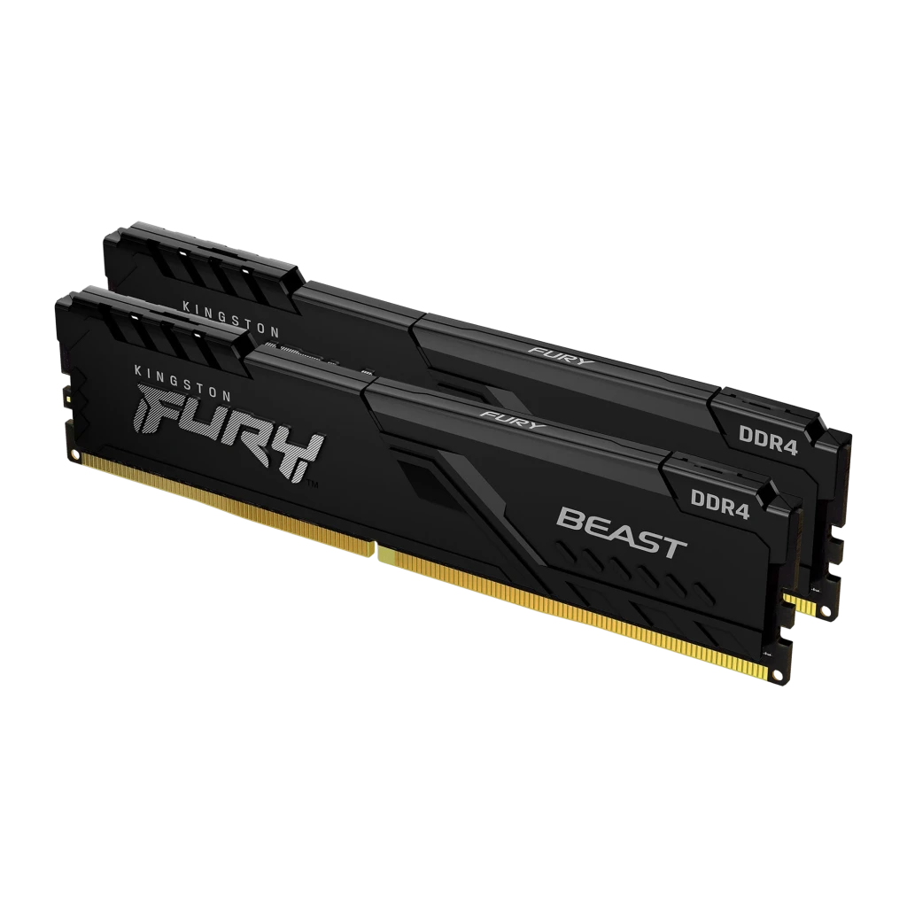 Mem&oacute;ria RAM Kingston FURY Beast DDR4 64GB (2x32GB) 3200MHz CL16