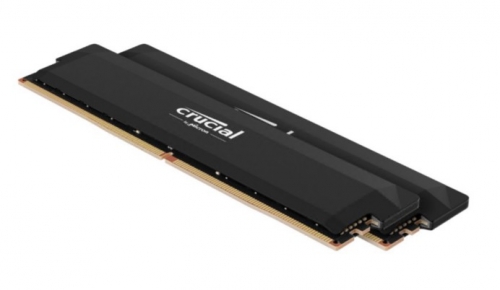 Memória Crucial Pro OC DDR5 kit 64 GB: 2 x 32 GB DIMM 288-pin 3200 MHz / PC5-51200 CL40 1.35 V unbuffered on-die ECC