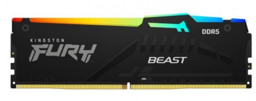 Memória Kingston FURY Beast DDR5 32GB DIMM 2800 MHz / PC5-44800 CL36 1.25 V unbuffered on-die ECC preto, KF556C36BBE2A-32