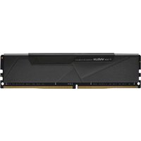 Memória KLEVV BOLT X Preta com 16GB de capacidade DDR4 (1x 16GB). Velocidade 3200MT/s, latência CL16 e alimentação de 1.2V. Suporte para perfis de overclocking AMD e Intel XMP 2.0. Heatsink em alumínio, em preto.