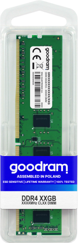 Memoria RAM Goodram 16GB DDR4 1.2V 2666MHz CL19 GR2666D464L19S/16G