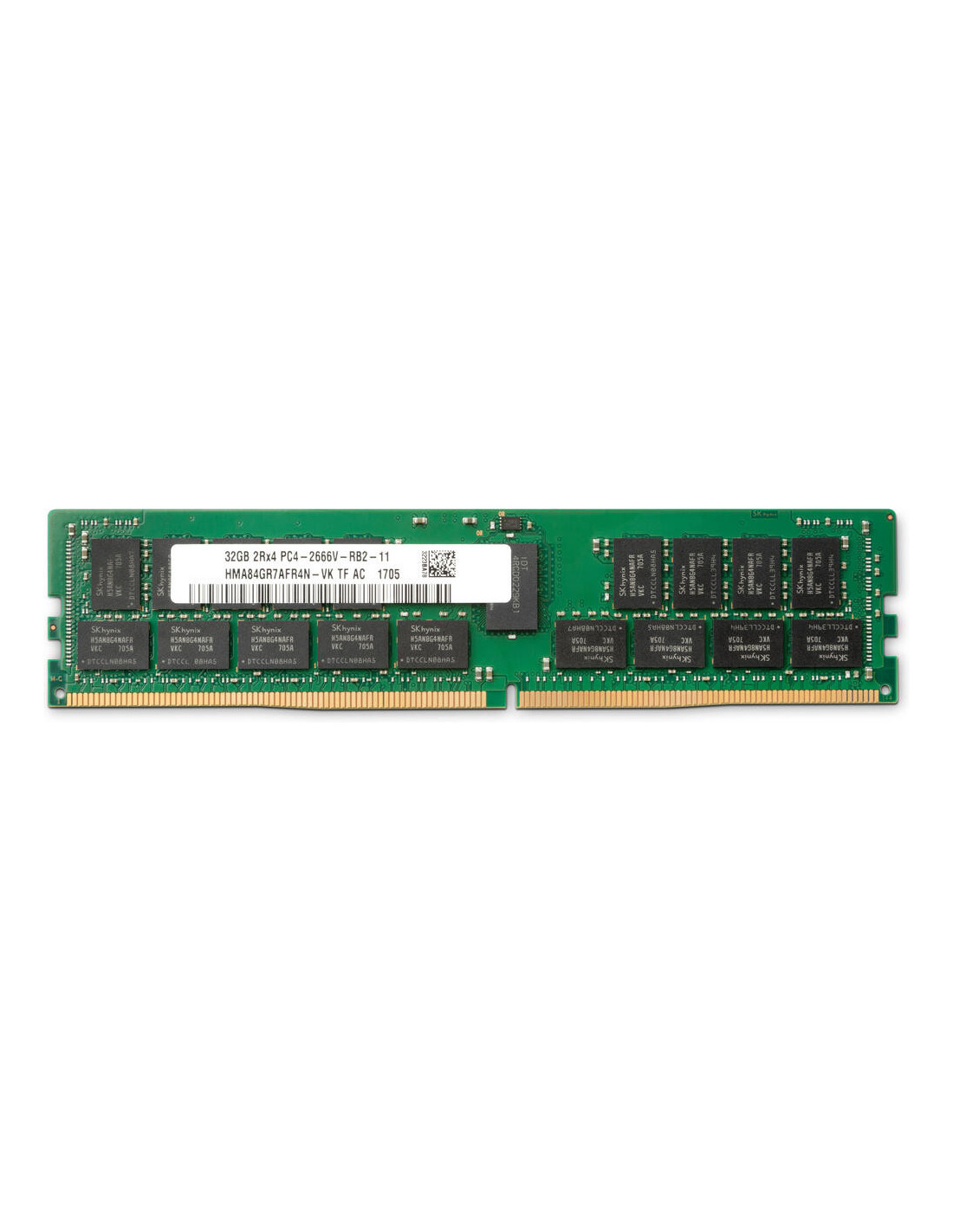 Memoria RAM HP 32GB DDR4 1.2V 2666Mhz ECC 1XD86AA