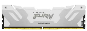MEMORIA RAM KINGSTON 32GB 6400 DDR5 DIMM Kit2 FURY Reneg WHT , KF564C32RWK2-32