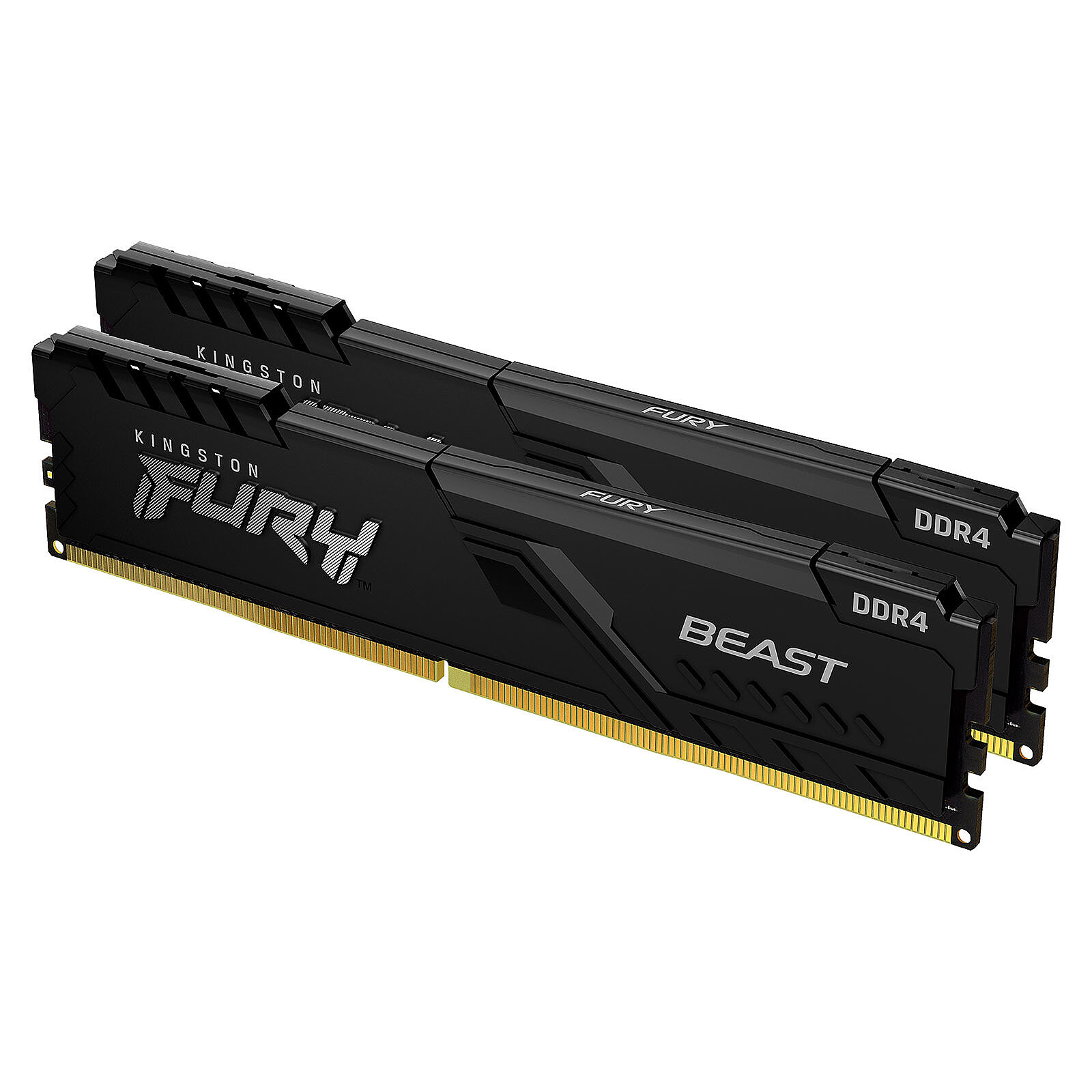 Memoria RAM Kingston FURY Beast Black 32GB 2x16GB DDR4 1.35V 3200MHZ CL16 KF432C16BBK2/32