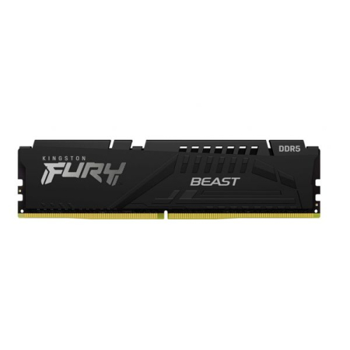 Memoria RAM Kingston FURY Beast Black 16GB DDR5 1.25V 5200MHz CL40 KF552C40BB-16