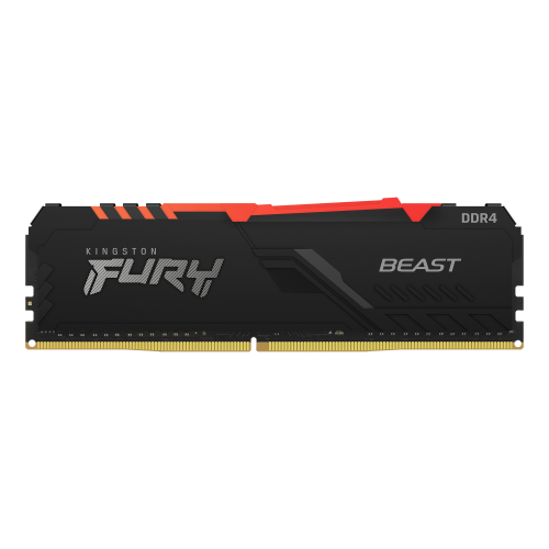 Memoria RAM Kingston FURY Beast RGB 8GB DDR4 1.35V 3600MHz CL17 KF436C17BBA/8