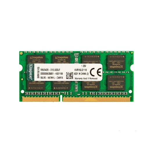 Memória RAM SO-DIMM 8GB DDR3L 1600MHz - KINGSTON