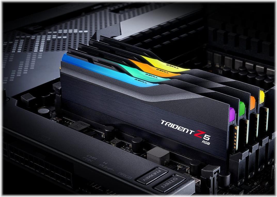 Memória RAM Trident Z5 RGB 32GB (2x16GB) DDR5-5600MHz CL40 (Preta) - G.SKILL