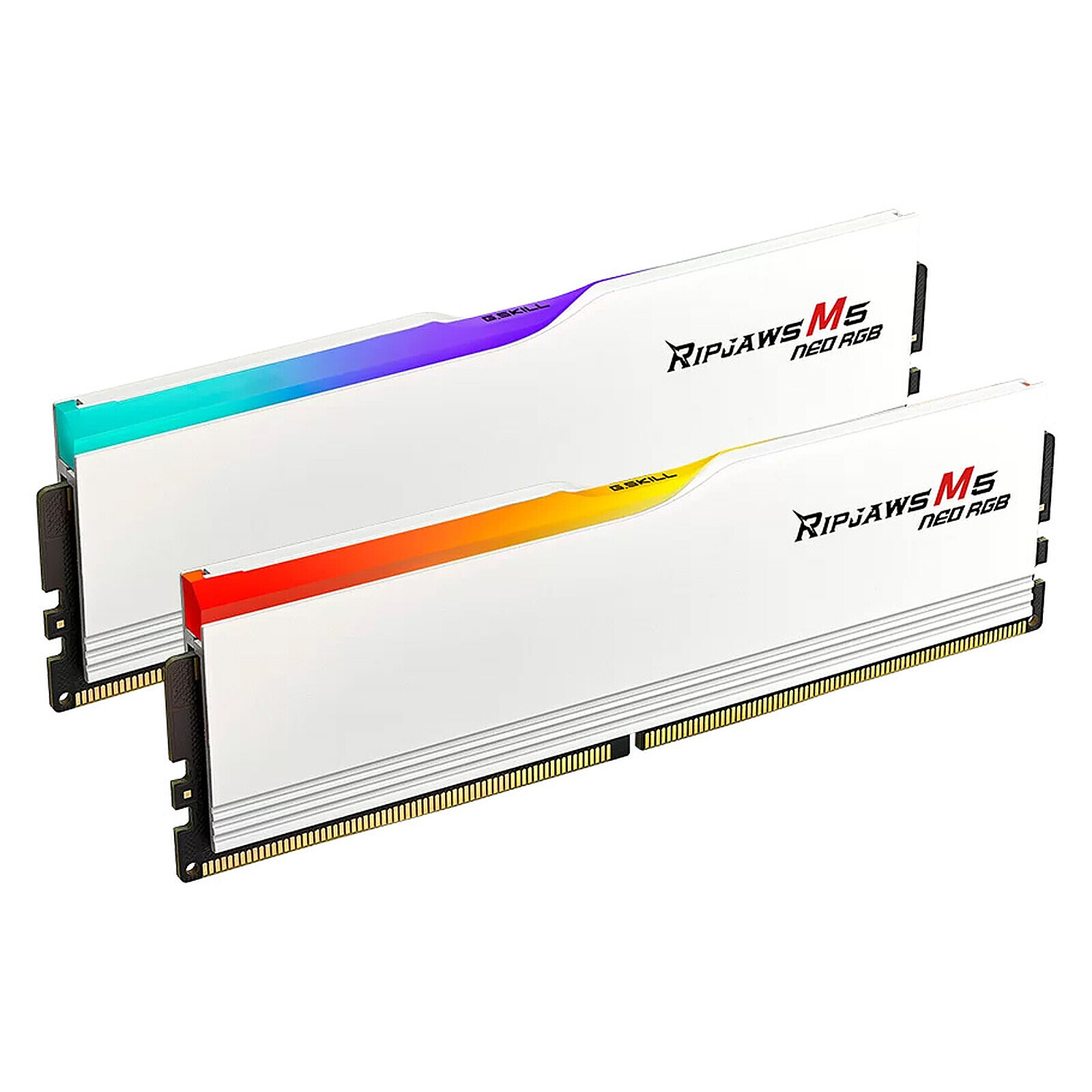 Memória RAM UDIMM Ripjaws M5 Neo RGB 64GB (2x32GB) DDR5-6000MHz (AMD Expo/Intel XMP) CL36 - G.SKILL