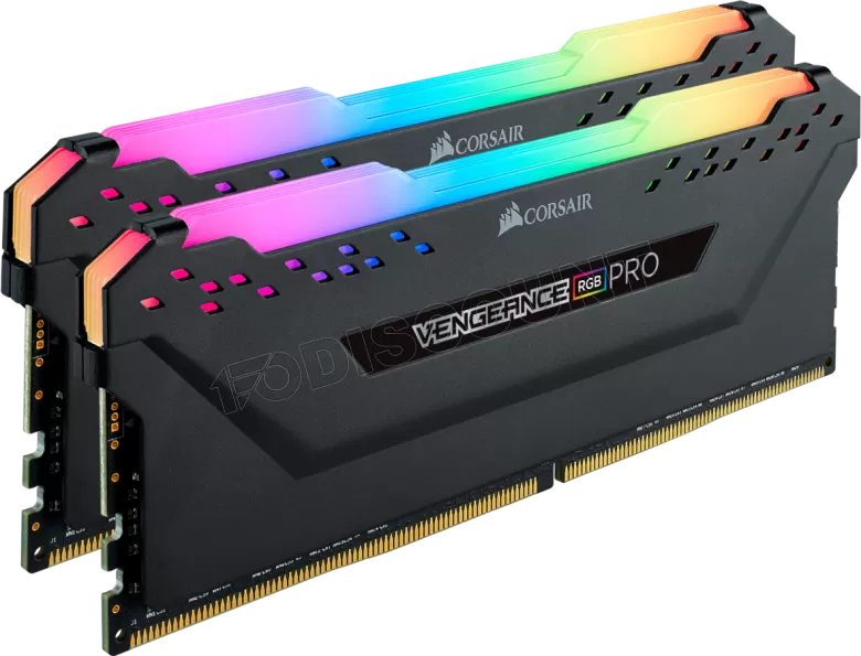 Memória RAM Vengeance RGB Pro 32GB (2x16GB) DDR4-3600MHz CL18 (Preto) - CORSAIR