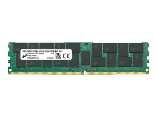 Memória RAMM 128GB DDR4 Micron LRDIMM 288-pinos - 3200 MHz / PC4-25600 - CL22 - 1.2 V, MTA72ASS16G72LZ-3G2R