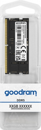 MEMORIA RAMM DDR5 8GB 5600MHz CL46 SR SODIMM , GR5600S564L46S/8G