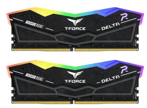 MEMORIA RAMM TEAM GROUP 16GB 2x8GB 6000MT/s DDR5 CL38 DIMM T-FORCE DELTA RGB BLACK