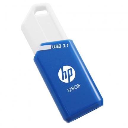 Memória Usb HP x755w Stick 128GB Azul, Branco