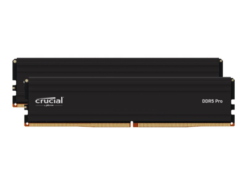 Memorias Crucial DDR5  kit 64 GB: 2 x 32 GB - DIMM 288-pin 5600 MHz / PC5-44800 Preto