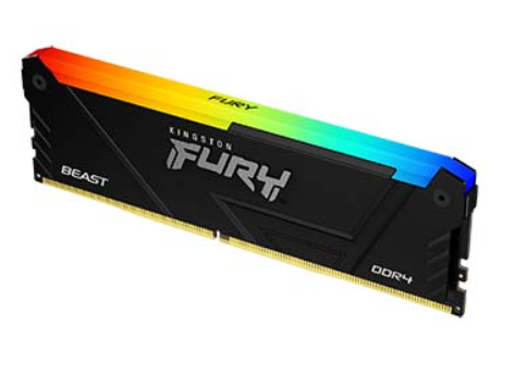 Memorias internas Kingston FURY Beast RGB 16GB 3600 DDR4 DIMM