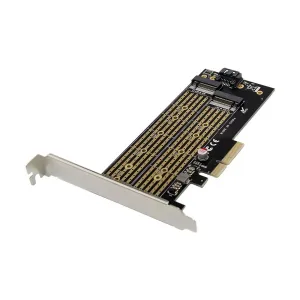 MicroConnect PCIe x4 M.2 Key NMVe SSD Adapter