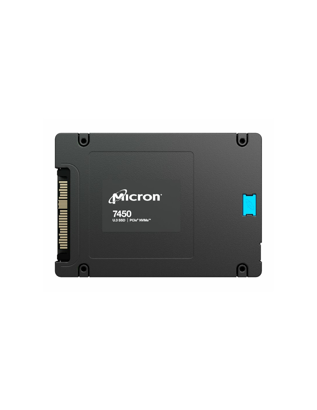 Micron 7450 PRO - SSD - Empresarial, Leitura Intensiva - 960 GB - interna - 2.5" - U.3 PCIe 4.0 x4 (NVMe) - Compatível com TAA