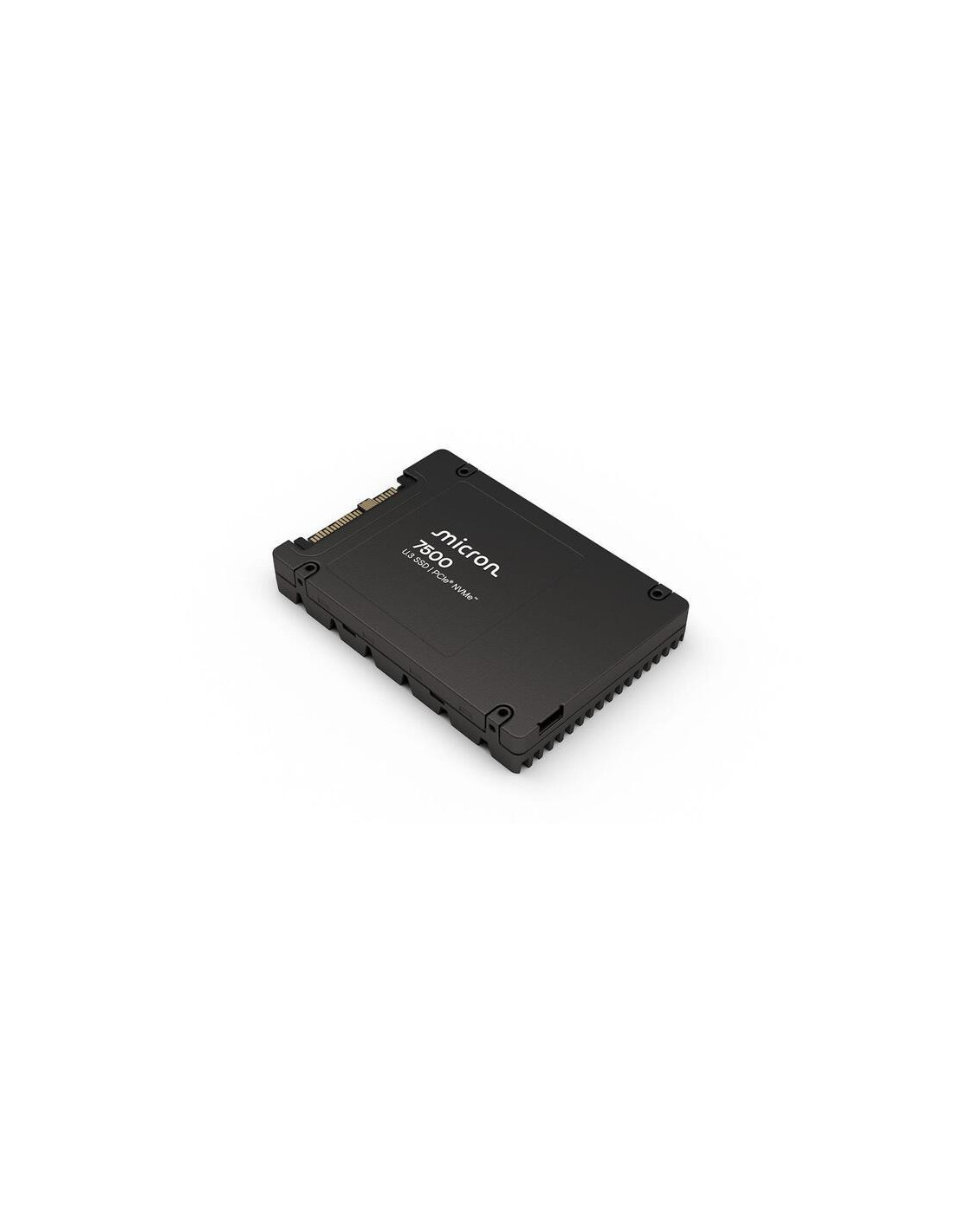 Micron 7500 PRO - SSD - Read Intensive - encriptado - 7.68 TB - interna - 2.5" - U.3 PCIe 4.0 (NVMe) - 256-bits AES, RSA 30(...)