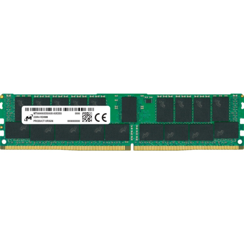 Micron - DDR4 - módulo - 32 GB - DIMM 288-pin - 3200 MHz / PC4-25600 - CL22 - 1.2 V - registado - ECC