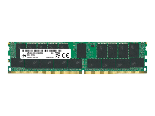 Micron - DDR4 - módulo - 64 GB - DIMM 288-pin - 3200 MHz / PC4-25600 - CL22 - 1.2 V - registado - ECC